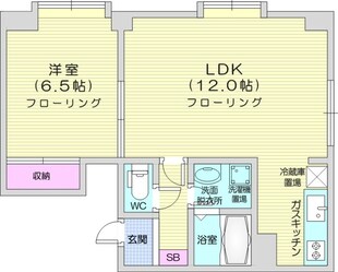 allez麻生の物件間取画像